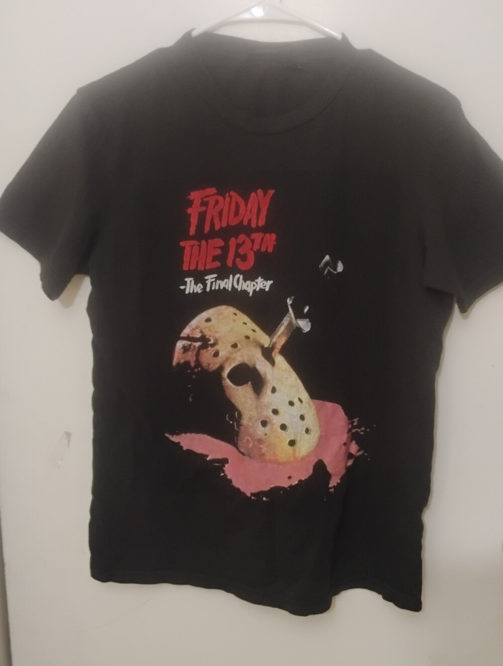 Friday the 13th Graphic Men's T-Shirt - Black with Red Print